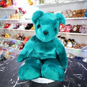 TY Beanie Buddy - Teddy "Old Face" | MWMT Mint‎ Tags | Retired | Rare | Vintage